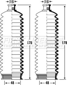 First Line FSG3325 - Kit soffietto, Sterzo www.autoricambit.com