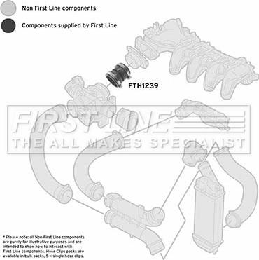 First Line FTH1239 - Flessibile aria alimentazione www.autoricambit.com