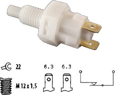 Fispa 5.140016 - Interruttore luce freno www.autoricambit.com