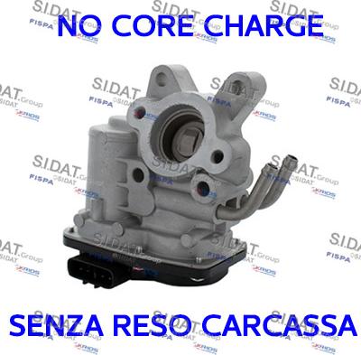 Fispa 831133R - Valvola ricircolo gas scarico-EGR www.autoricambit.com