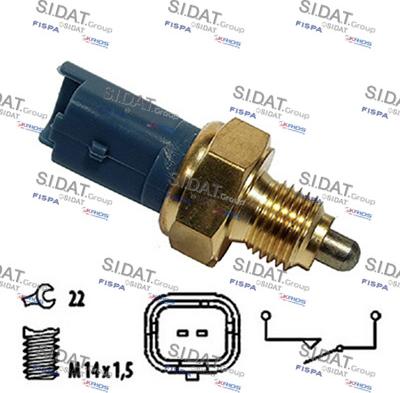 Fispa 3.234181A2 - Interruttore, Luce di retromarcia www.autoricambit.com