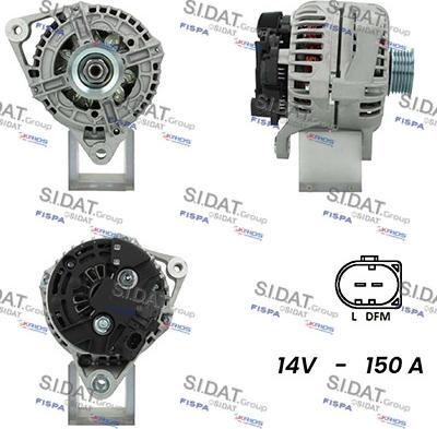 Fispa A12BH0906A2 - Alternatore www.autoricambit.com