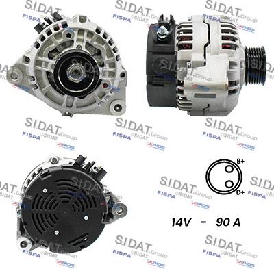 Fispa A12BH0410A2 - Alternatore www.autoricambit.com