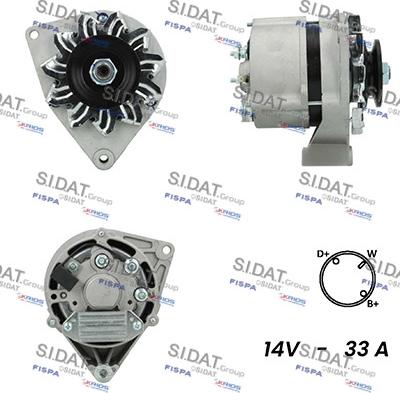 Fispa A12BH0041A2 - Alternatore www.autoricambit.com