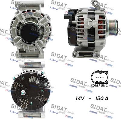 Fispa A12BH0054A2 - Alternatore www.autoricambit.com