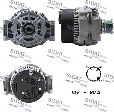 Fispa A12BH0082A2 - Alternatore www.autoricambit.com