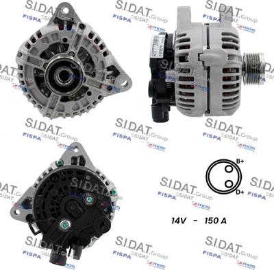 Fispa A12BH0076A2 - Alternatore www.autoricambit.com