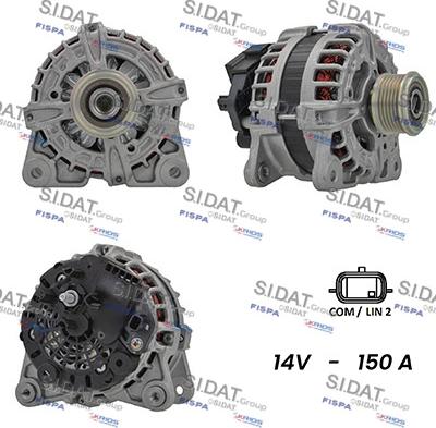 Fispa A12BH0070A2 - Alternatore www.autoricambit.com