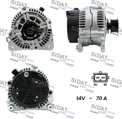 Fispa A12BH0834A2 - Alternatore www.autoricambit.com