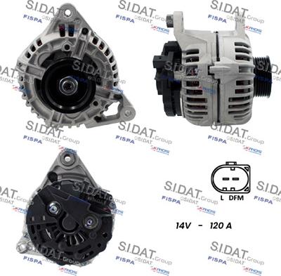 Fispa A12BH0240A2 - Alternatore www.autoricambit.com