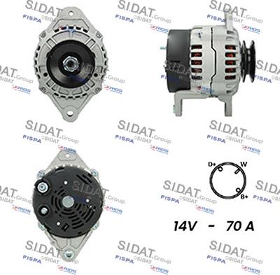 Fispa A12BH0227A2 - Alternatore www.autoricambit.com