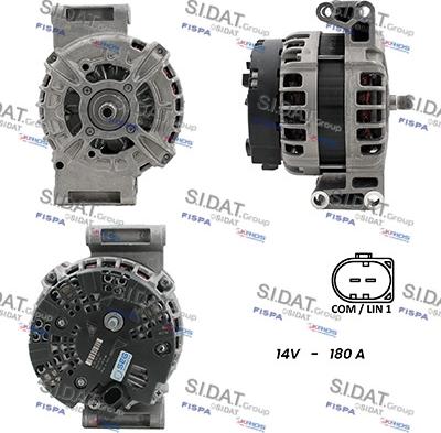 Fispa A12BH1093 - Alternatore www.autoricambit.com