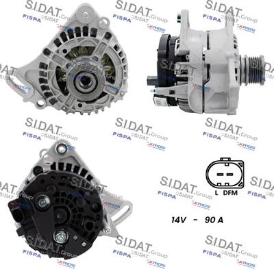 Fispa A12BH1279A2 - Alternatore www.autoricambit.com