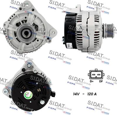 Fispa A12BH1276A2 - Alternatore www.autoricambit.com