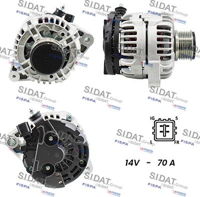 Fispa A12DE0490A2 - Alternatore www.autoricambit.com