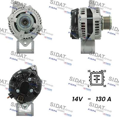 Fispa A12DE0491A2 - Alternatore www.autoricambit.com