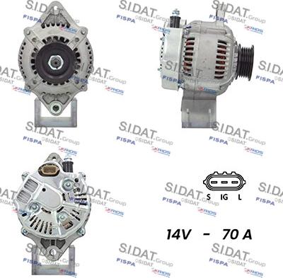 Fispa A12DE0487A2 - Alternatore www.autoricambit.com