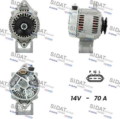 Fispa A12DE0594A2 - Alternatore www.autoricambit.com