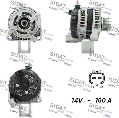 Fispa A12DE0604A2 - Alternatore www.autoricambit.com