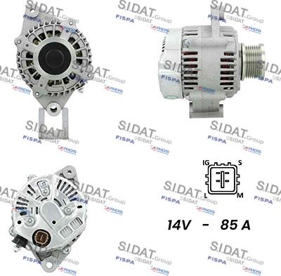 Fispa A12DE0052A2 - Alternatore www.autoricambit.com