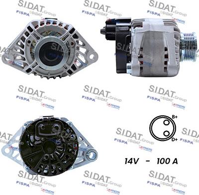 Fispa A12DE0003A2 - Alternatore www.autoricambit.com