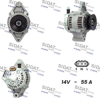 Fispa A12DE0121A2 - Alternatore www.autoricambit.com