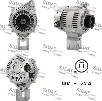 Fispa A12DE0715A2 - Alternatore www.autoricambit.com