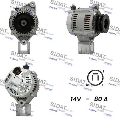 Fispa A12DE0721A2 - Alternatore www.autoricambit.com