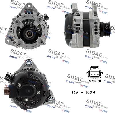 Fispa A12DE1420A2 - Alternatore www.autoricambit.com