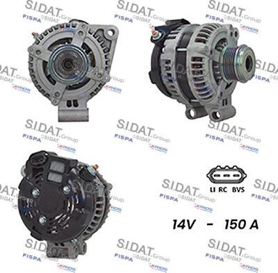 Fispa A12DE1112A2 - Alternatore www.autoricambit.com