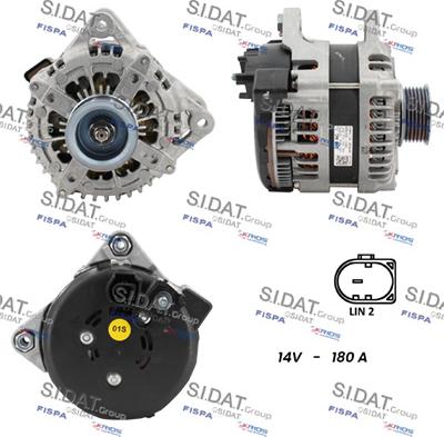 Fispa A12DE1256 - Alternatore www.autoricambit.com