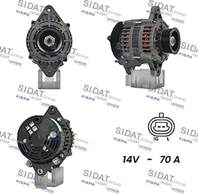 Fispa A12DR0447A2 - Alternatore www.autoricambit.com