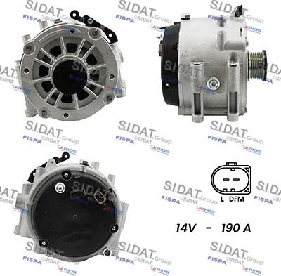 Fispa A12DR0549A2 - Alternatore www.autoricambit.com