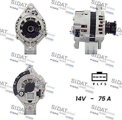 Fispa A12DR0811A2 - Alternatore www.autoricambit.com