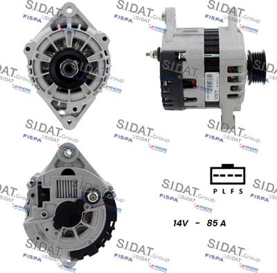 Fispa A12DR1285A2 - Alternatore www.autoricambit.com