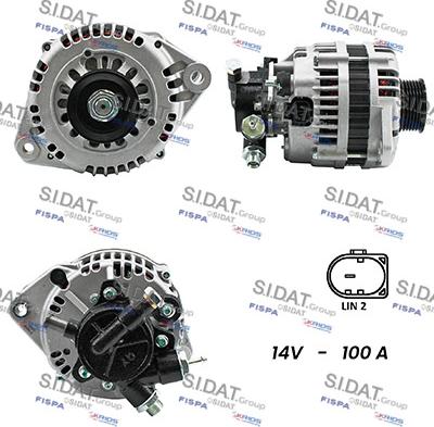 Fispa A12HT0022A2 - Alternatore www.autoricambit.com