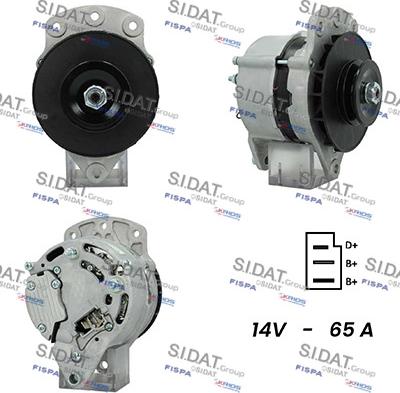 Fispa A12LU0618A2 - Alternatore www.autoricambit.com