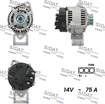 Fispa A12MA0940A2 - Alternatore www.autoricambit.com