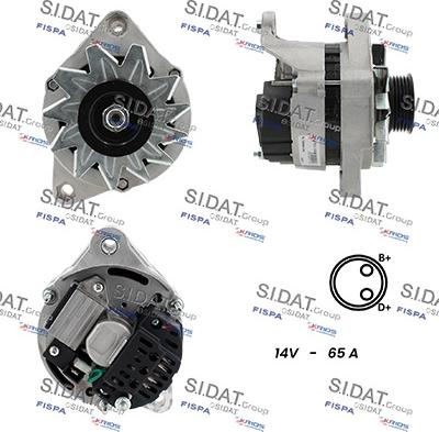 Fispa A12MA1193A2 - Alternatore www.autoricambit.com