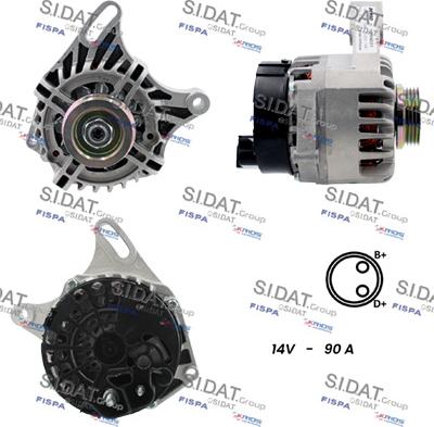 Fispa A12MA1141 - Alternatore www.autoricambit.com