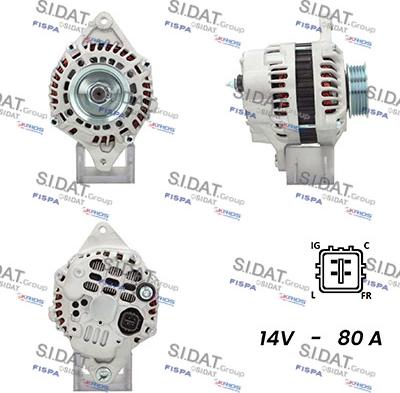 Fispa A12MH0453A2 - Alternatore www.autoricambit.com