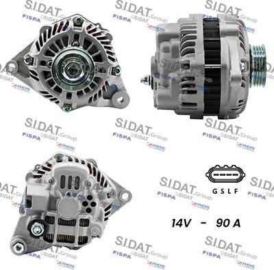 Fispa A12MH0413 - Alternatore www.autoricambit.com