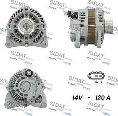 Fispa A12MH0698 - Alternatore www.autoricambit.com