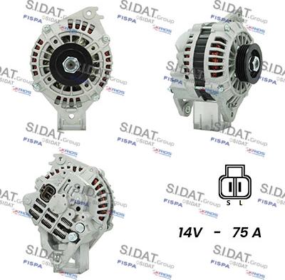 Fispa A12MH0659A2 - Alternatore www.autoricambit.com