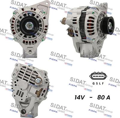 Fispa A12MH0665A2 - Alternatore www.autoricambit.com