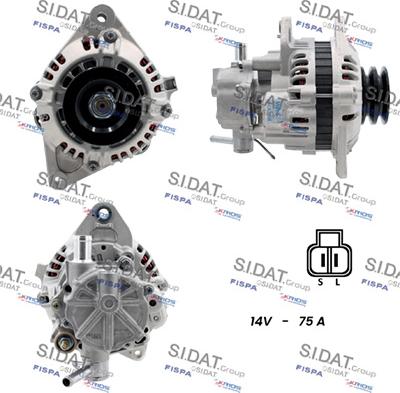 Fispa A12MH0113 - Alternatore www.autoricambit.com