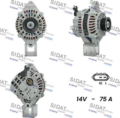 Fispa A12MH0371 - Alternatore www.autoricambit.com