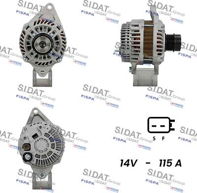 Fispa A12MH1106A2 - Alternatore www.autoricambit.com