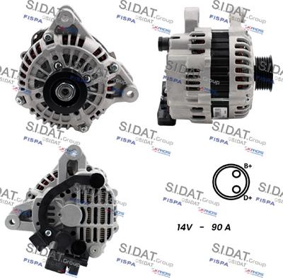 Fispa A12MH1132A2 - Alternatore www.autoricambit.com