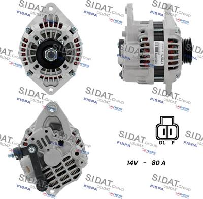 Fispa A12MH1284A2 - Alternatore www.autoricambit.com